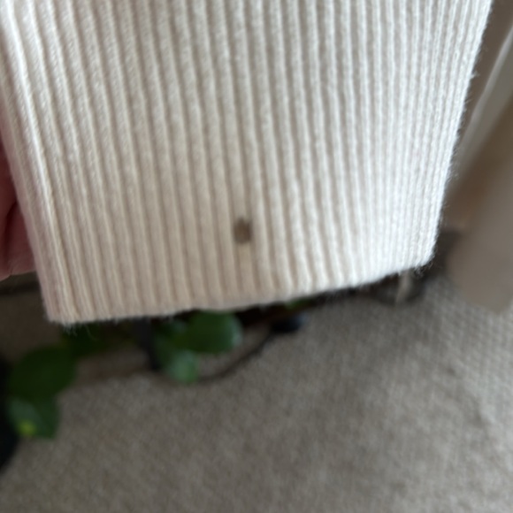 Banana Republic Hooded White Duster Size L - Picture 7 of 7